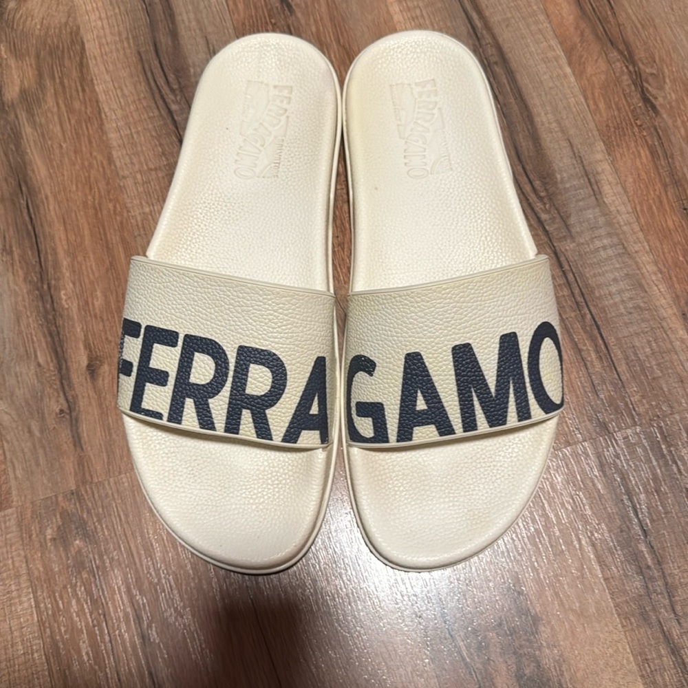 Men’s Salvatore Ferragamo Amos Slides size 12